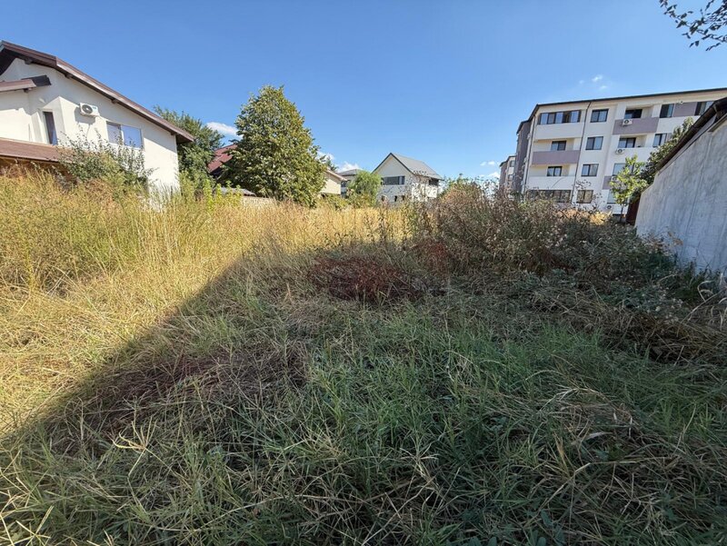 Chiajna Teren Intravilan 800 mp ptr Casa cu Proiect-Rosu Chiajna Comision zero