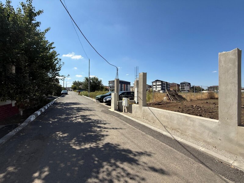 Chiajna Teren Intravilan 800 mp ptr Casa cu Proiect-Rosu Chiajna Comision zero